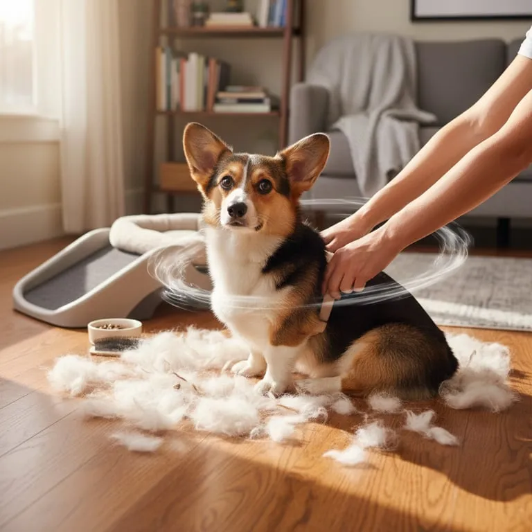 웰시코기 털 빠짐 현실과 엉덩이 미용 관리법, 허리 디스크 예방하는 생활 습관과 짧은 다리 관절 보호 팁