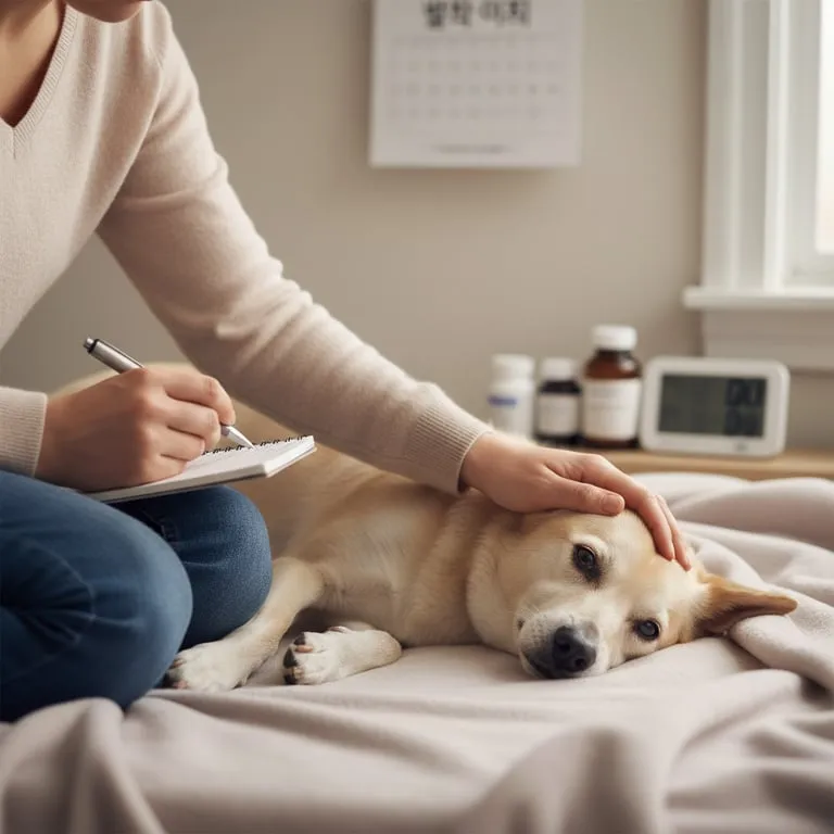 강아지 발작 경련 증상 시 보호자 대처 방법, 뇌전증(간질) 약물 치료 관리와 발작 일지 기록의 중요성
