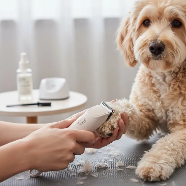강아지 발바닥 털 밀기 이발기 사용 초보 꿀팁, 미끄럼 방지를 위한 부분 미용 주기와 클리퍼 관리 방법